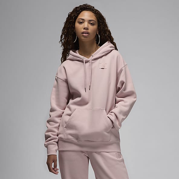 Womens Pink Hoodies Pullovers. Nike